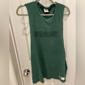 Gymshark Forest Green Muscle Tee